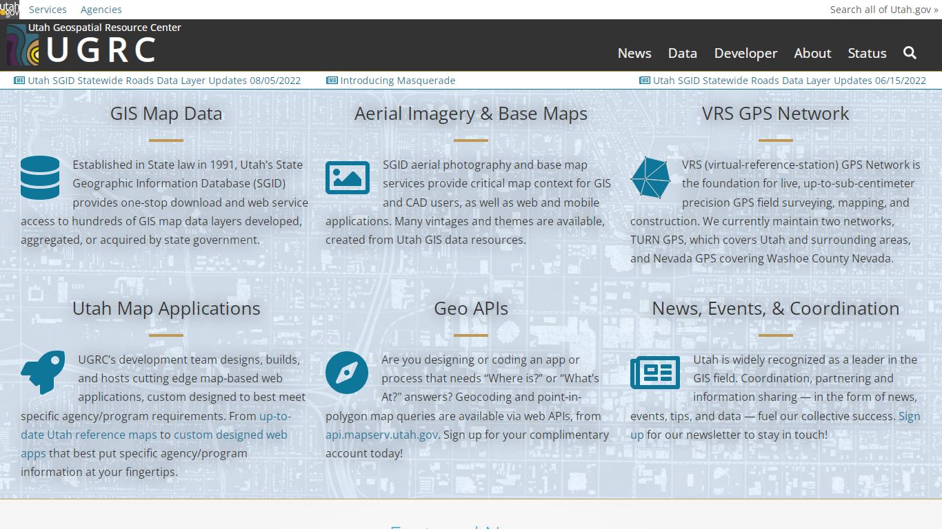 Utah Mapping Portal - Utah GIS Portal